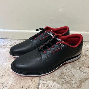 Nike Air Jordan ADG 5 Black Fire Red Men's Sz 13 FQ6642-001 Golf Shoes Spikeless